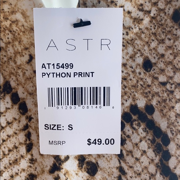 NWT python print bodysuit - Picture 3 of 3